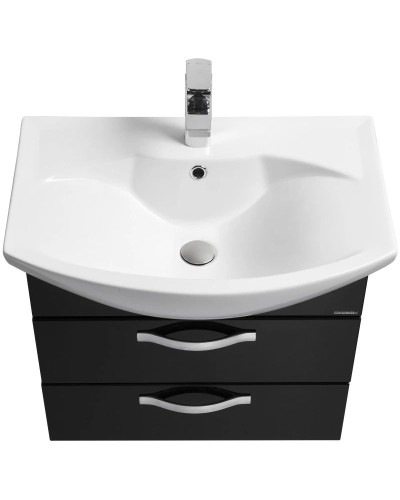 Тумба черный 59,4 см Акватон Ария 1A123301AA950