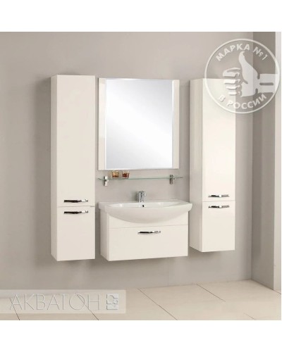 Тумба белый 76 см Акватон Ария 1A141701AA010