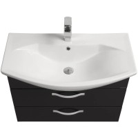 Тумба черный 76 см Акватон Ария 1A140801AA950