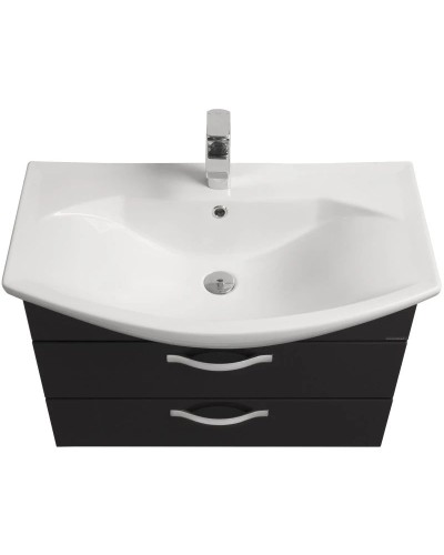 Тумба черный 76 см Акватон Ария 1A140801AA950