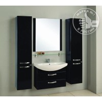 Тумба черный 76 см Акватон Ария 1A140801AA950