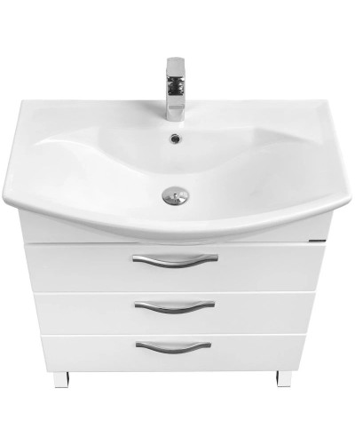 Тумба без раковины белый 76 см Акватон Ария 1A141301AA010