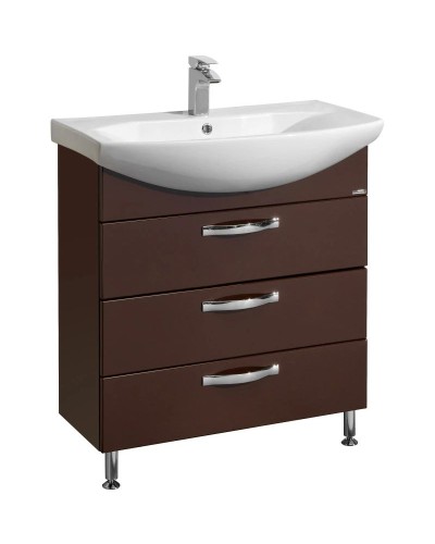 Тумба темно-коричневый 76 см Акватон Ария 1A141301AA430