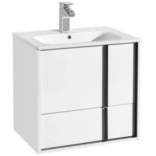 Тумба белый матовый 58,6 см Акватон Ривьера 1A238801RVX20