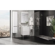 Тумба белый глянец 56,5 см Акватон Стоун 1A231401SX010