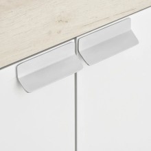 Тумба белый глянец/дуб крафт 58,2 см Акватон Флай 1A237301FAX10