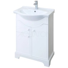 Тумба белый глянец 64,5 см Акватон Элен 1A218901EN010