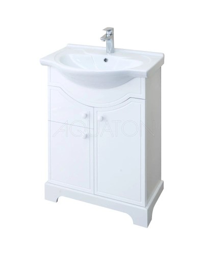 Тумба белый глянец 64,5 см Акватон Элен 1A218901EN010