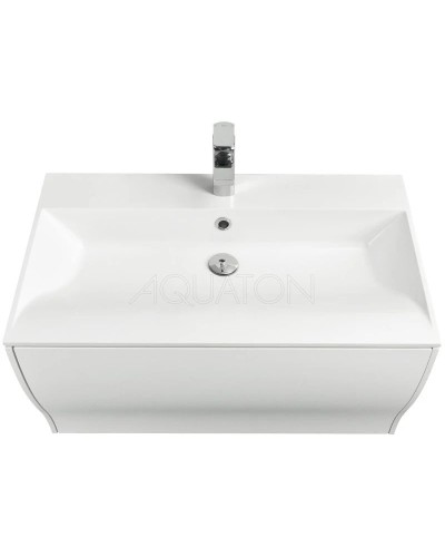 Тумба белый глянец 79,5 см Акватон Ондина 1A183401OD010