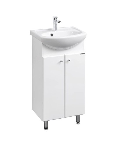 Тумба белый глянец 41 см Акватон Мира 1A104401MR010