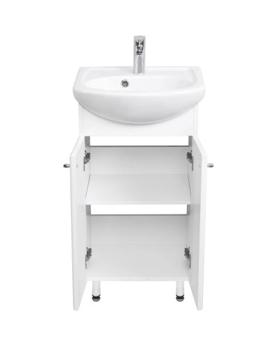 Тумба белый глянец 41 см Акватон Мира 1A104401MR010