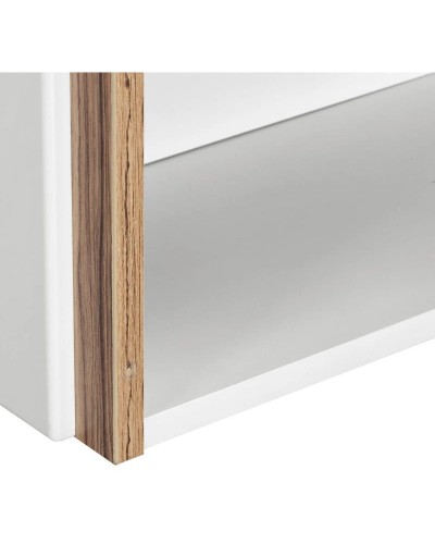 Тумба белый глянец/эбони светлый 44,7 см Акватон Эклипс 1A172801EK49R