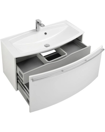 Тумба белый жемчуг 94 см Акватон Севилья 1A126401SEG30