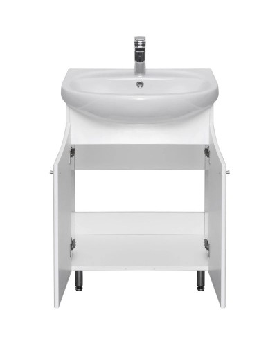 Тумба белый глянец 61 см Акватон Минима 1A104201MN010