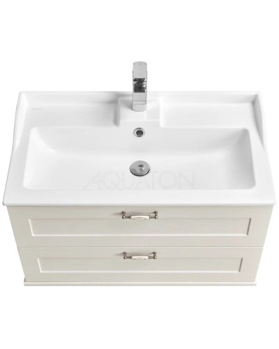 Тумба дуб белый 80 см Акватон Леон 1A186301LBPS0