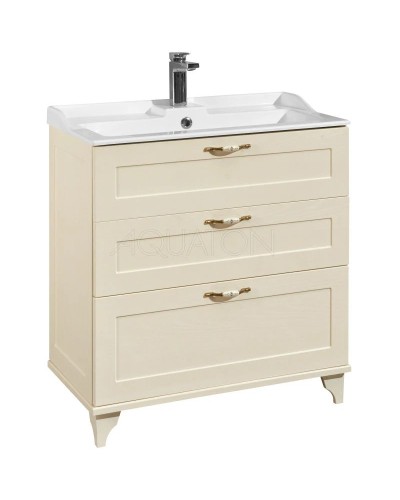 Тумба дуб бежевый 80 см Акватон Леон 1A187801LBPR0