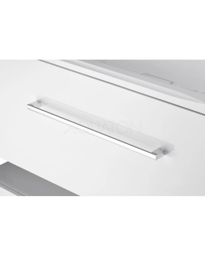 Тумба белый глянец 119,7 см Акватон Мадрид 1A168701MA010