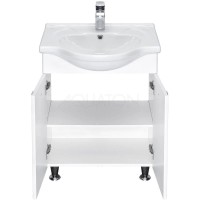 Тумба белый глянец 61,4 см Акватон Лиана 1A165701LL010