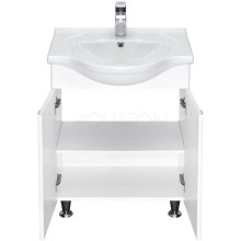 Тумба белый глянец 61,4 см Акватон Лиана 1A165701LL010