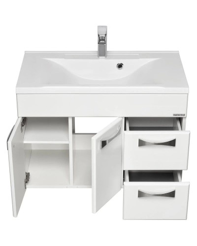 Тумба белый глянец 79,8 см Акватон Диор 1A167801DR010