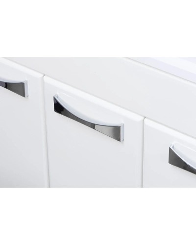 Тумба белый глянец 118,7 см Акватон Диор 1A110601DR010