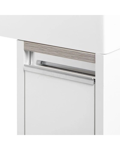 Тумба белый глянец 18 см Акватон Лондри 1A236101LH010