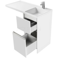 Тумба белый глянец 42 см Акватон Лондри 1A236001LH010