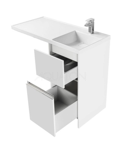 Тумба белый глянец 42 см Акватон Лондри 1A236001LH010