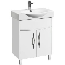 Тумба белый глянец 61,4 см Акватон Инфинити 1A197201IF010