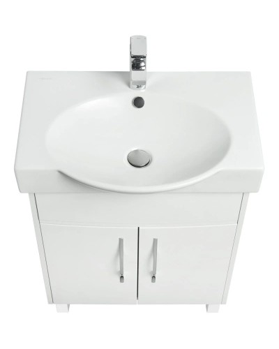 Тумба белый глянец 61,4 см Акватон Инфинити 1A197201IF010