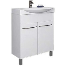 Тумба белый глянец 73 см Акватон Инфинити 1A196701IF010