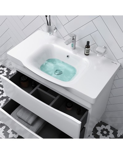 Тумба под раковину AM.PM Like 80 M80FHX0802WG подвесная Белая