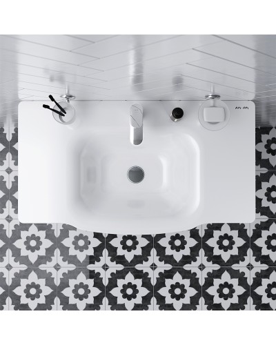 Тумба под раковину AM.PM Like 80 M80FHX0802WG подвесная Белая