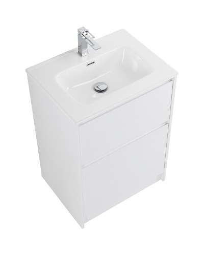 Тумба под раковину BelBagno Kraft 60 KRAFT-600-2C-PIA-BO Bianco Opaco