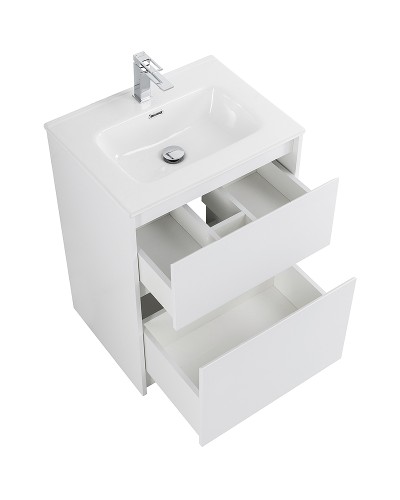 Тумба под раковину BelBagno Kraft 60 KRAFT-600-2C-PIA-BO Bianco Opaco