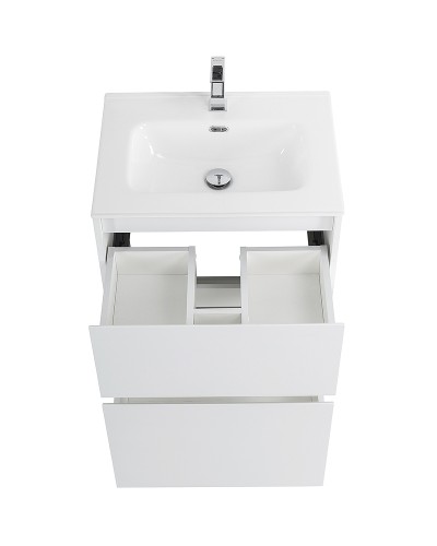 Тумба под раковину BelBagno Kraft 60 KRAFT-600-2C-PIA-BO Bianco Opaco