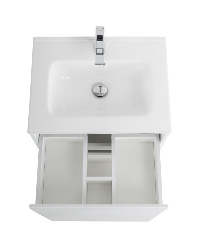 Тумба под раковину BelBagno Kraft 60 KRAFT-600-2C-PIA-BO Bianco Opaco