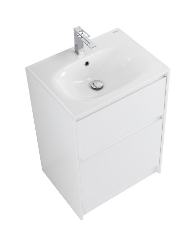 Тумба под раковину BelBagno Kraft 60 KRAFT-600-2C-PIA-BO Bianco Opaco