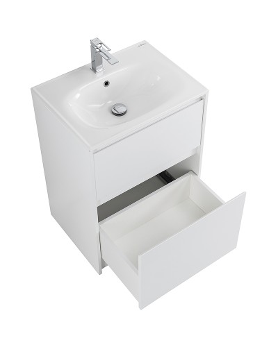 Тумба под раковину BelBagno Kraft 60 KRAFT-600-2C-PIA-BO Bianco Opaco