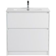 Тумба под раковину BelBagno Kraft 80 KRAFT-800-2C-PIA-BO Bianco Opaco