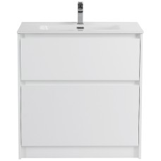 Тумба под раковину BelBagno Kraft 80 KRAFT-800-2C-PIA-BO Bianco Opaco