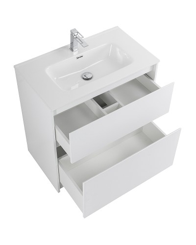 Тумба под раковину BelBagno Kraft 80 KRAFT-800-2C-PIA-BO Bianco Opaco