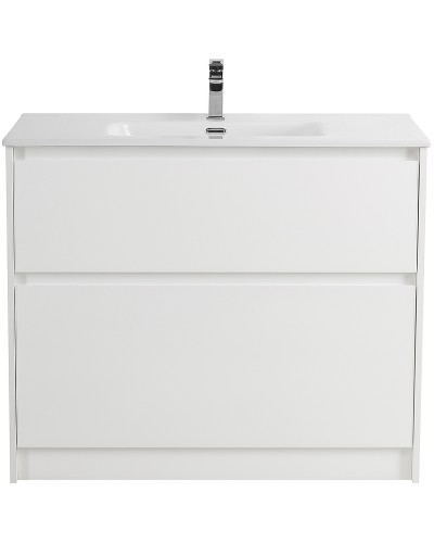 Тумба под раковину BelBagno Kraft 100 KRAFT-1000-2C-PIA-BO Bianco Opaco