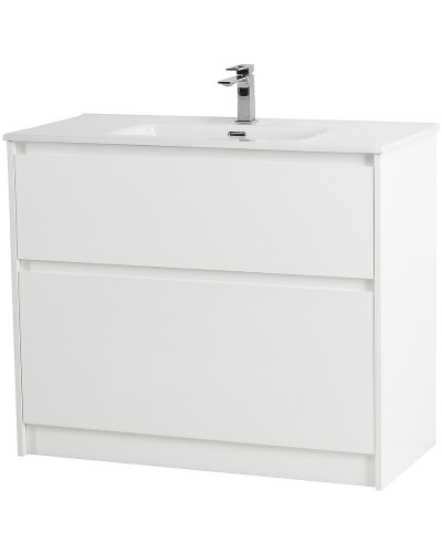 Тумба под раковину BelBagno Kraft 100 KRAFT-1000-2C-PIA-BO Bianco Opaco