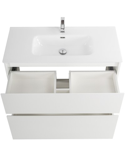 Тумба под раковину BelBagno Kraft 100 KRAFT-1000-2C-PIA-BO Bianco Opaco