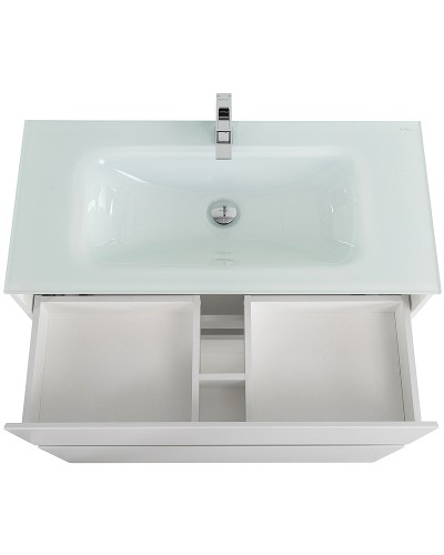 Тумба под раковину BelBagno Kraft 100 KRAFT-1000-2C-PIA-BO Bianco Opaco