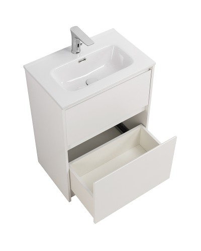 Тумба под раковину BelBagno Kraft 39 50 KRAFT39-500/390-2C-PIA-BO Bianco Opaco