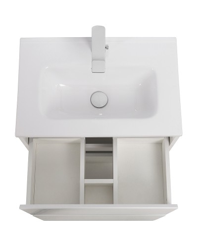 Тумба под раковину BelBagno Kraft 39 50 KRAFT39-500/390-2C-PIA-BO Bianco Opaco