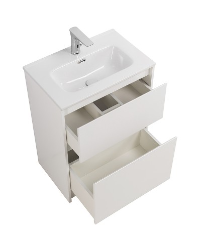 Тумба под раковину BelBagno Kraft 39 50 KRAFT39-500/390-2C-PIA-BO Bianco Opaco