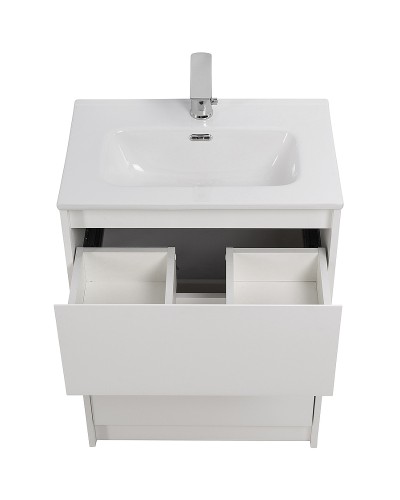 Тумба под раковину BelBagno Kraft 39 60 KRAFT39-600/390-2C-PIA-BO Bianco Opaco